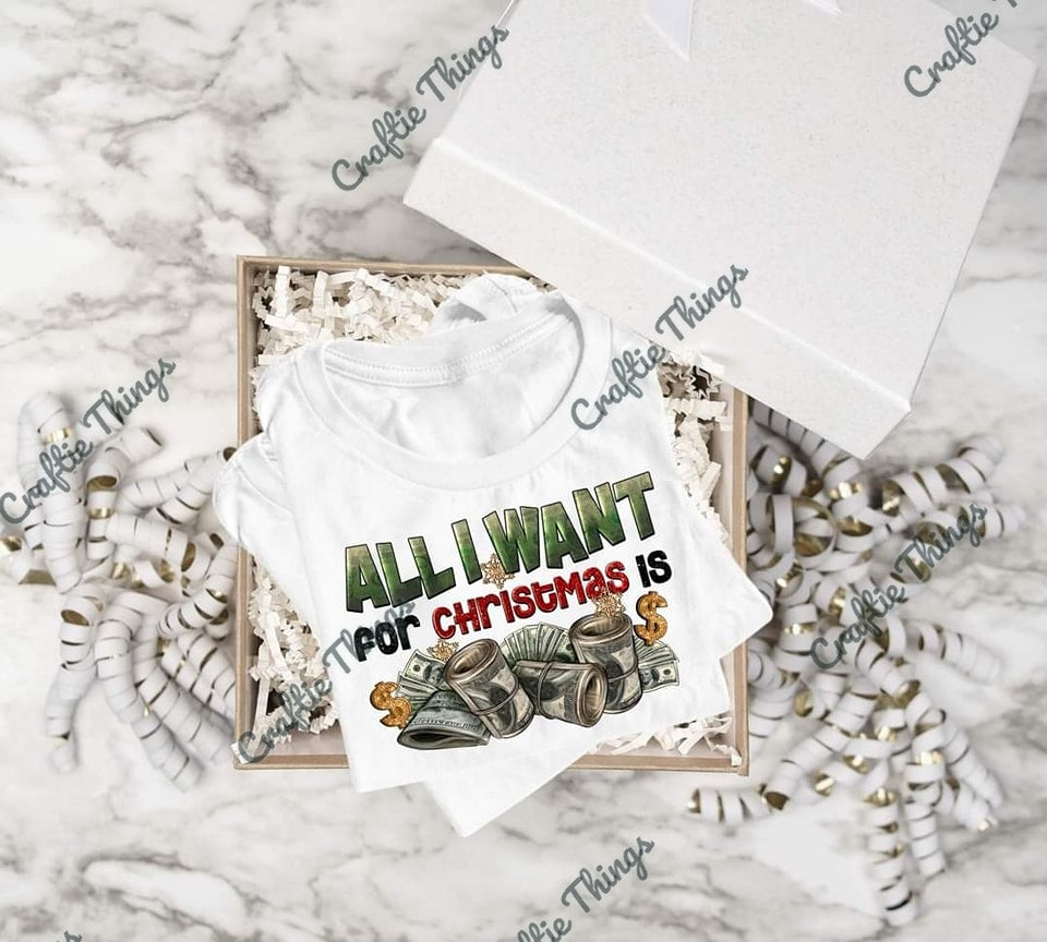 All I want for Christmas T-shirt