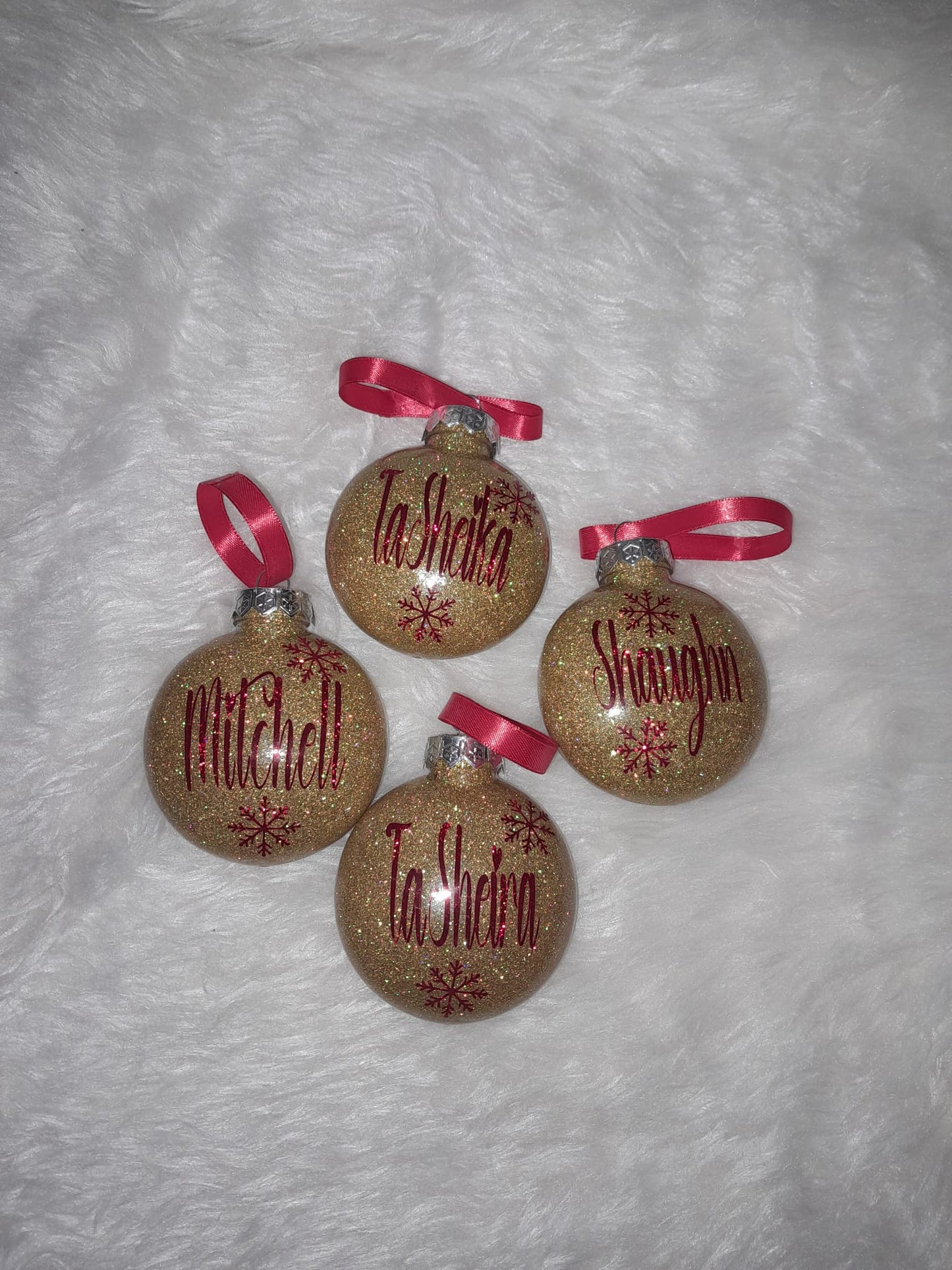 Glitter Ornaments